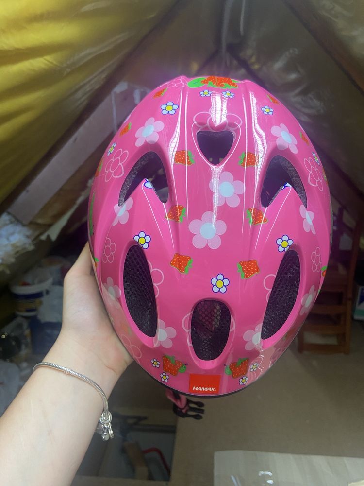Kask na rower firmy Hamax
