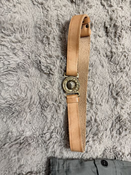 Pas zuchowy skóra przetwarzana