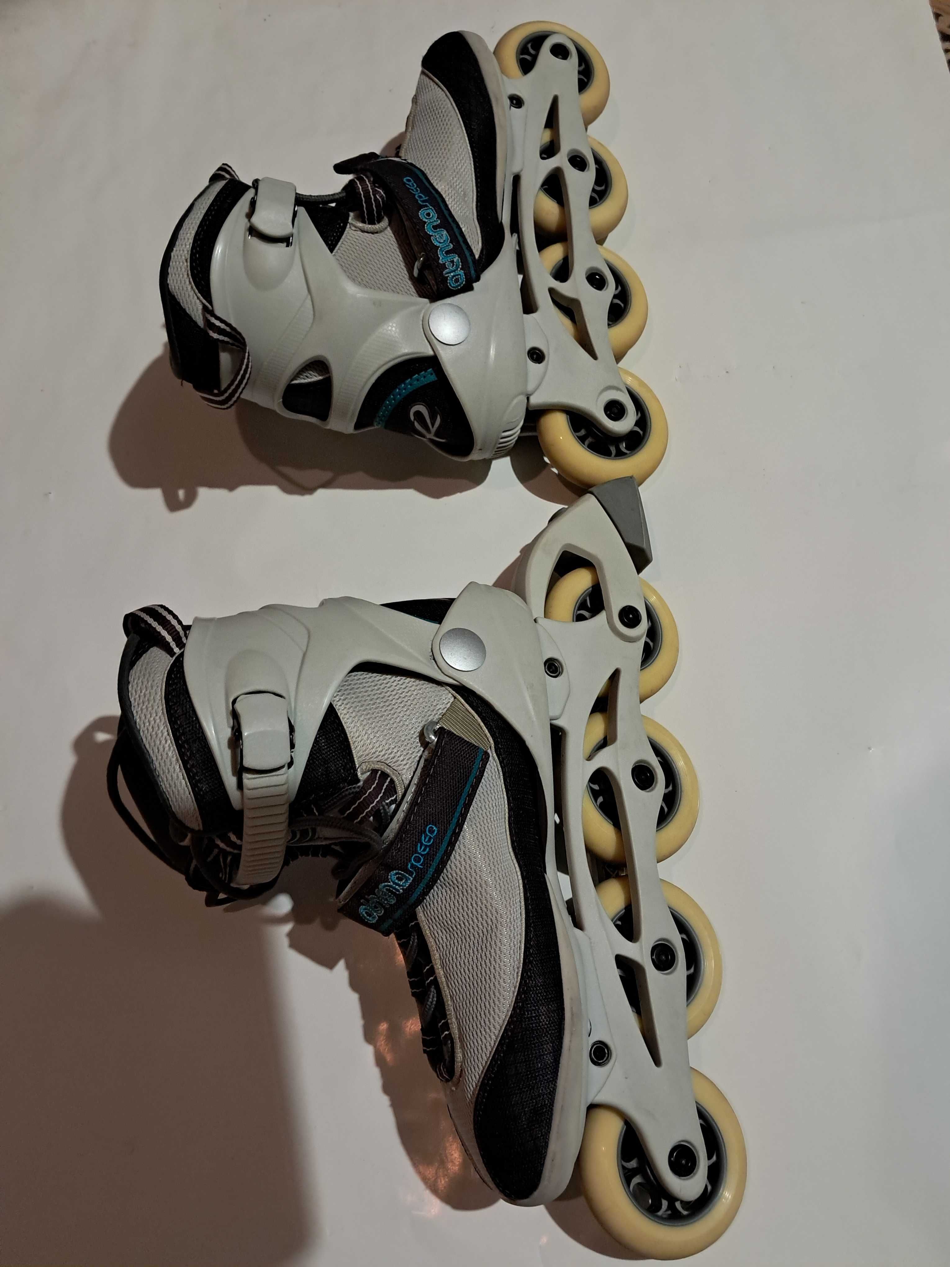 Rolki K2 ATHENA 80 rozmiar 39,5. dł wkładki 25,5 cm