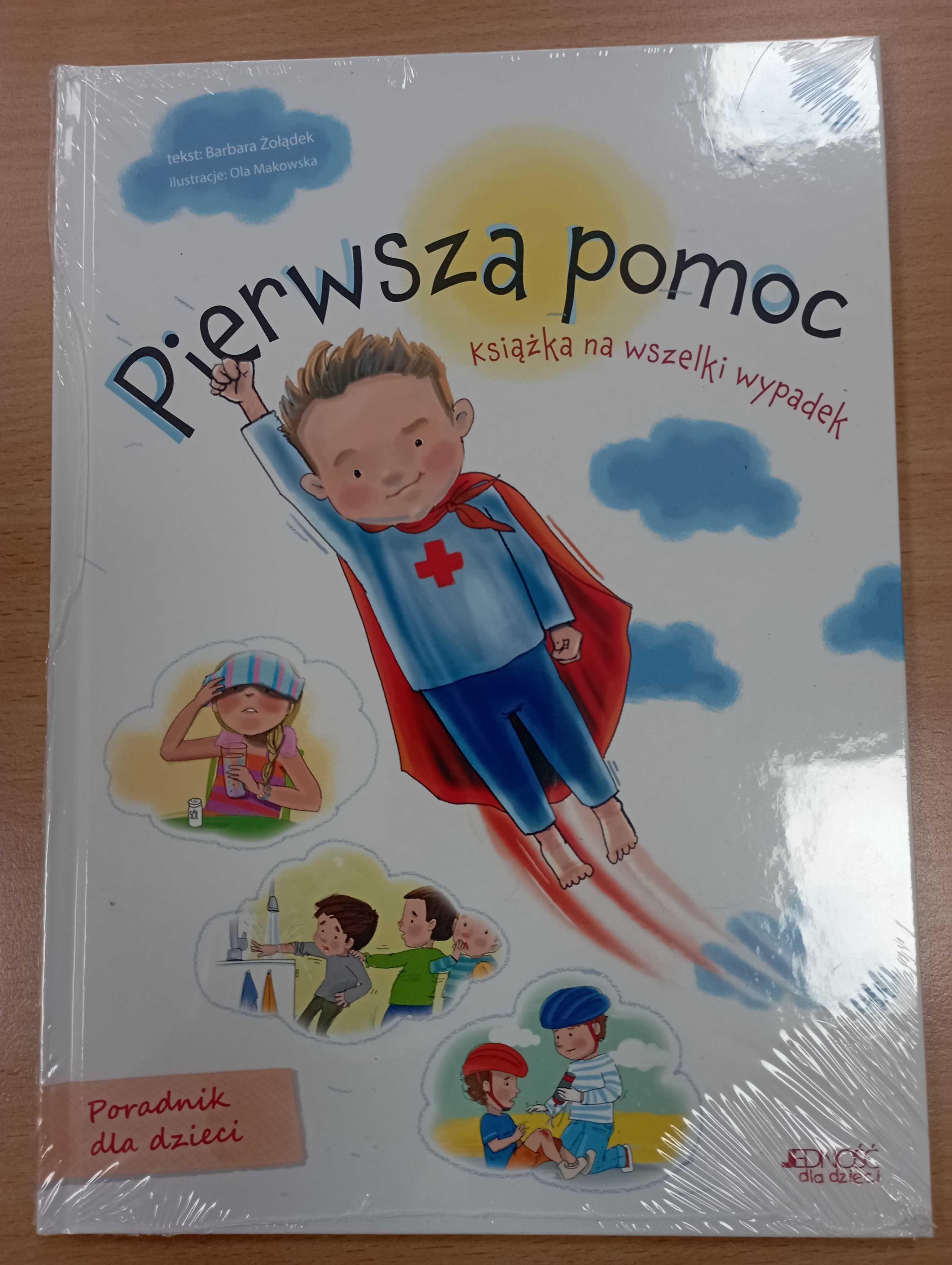 Książeczka dla dzieci ,,Pierwszacpomoc "