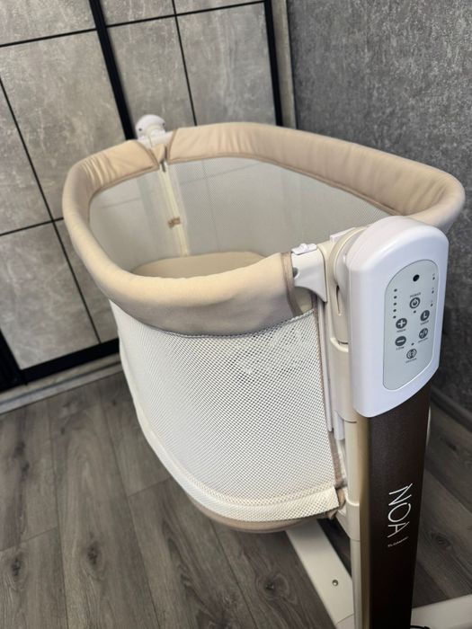 Дитяче приставне ліжечко-манеж 3в1 El Camino Noa ME 1125-W Beige