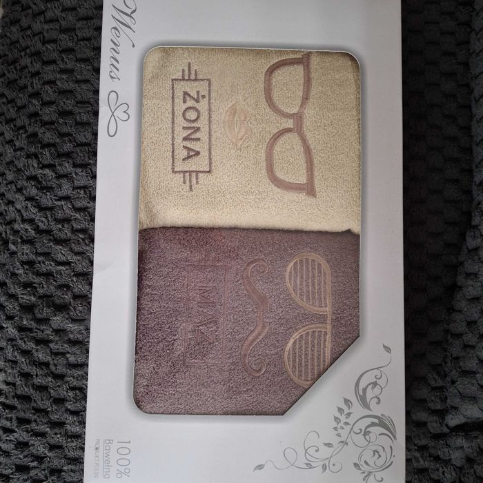 Zestaw ręczników, 70×140, nowy