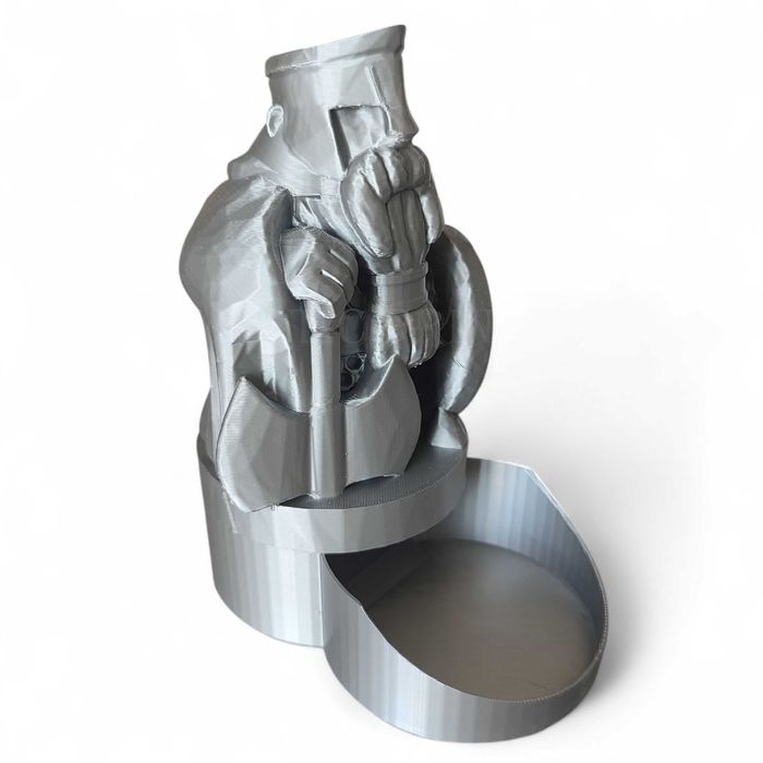 Pomnik krasnoludzkiego wojownika – wieża na kości - dice tower!