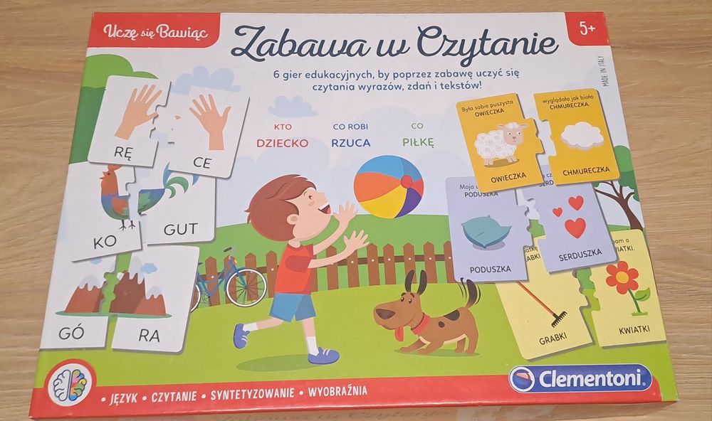 Zabawa w czytanie Clementoni