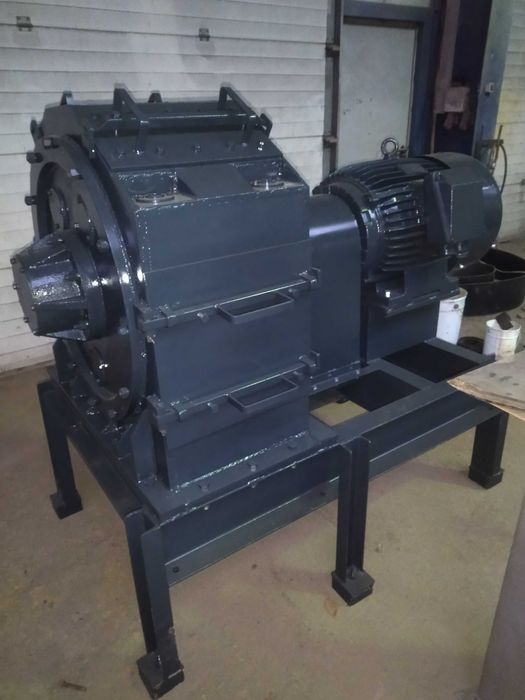 Śrutownik OMT 1, młyn, młynek rozdrabniacz bijakowy silnik 45kw