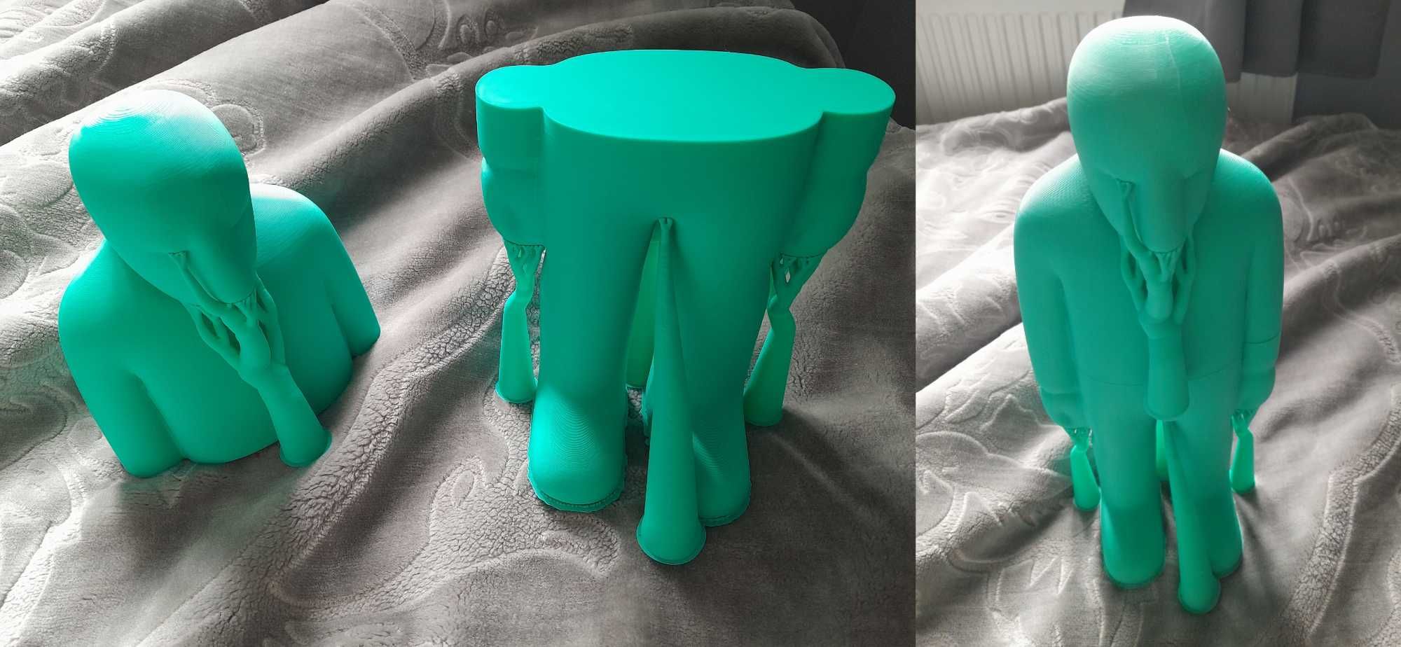 Druk 3D / Drukowanie 3D – PLA – modele i przygotowanie pod malowanie.