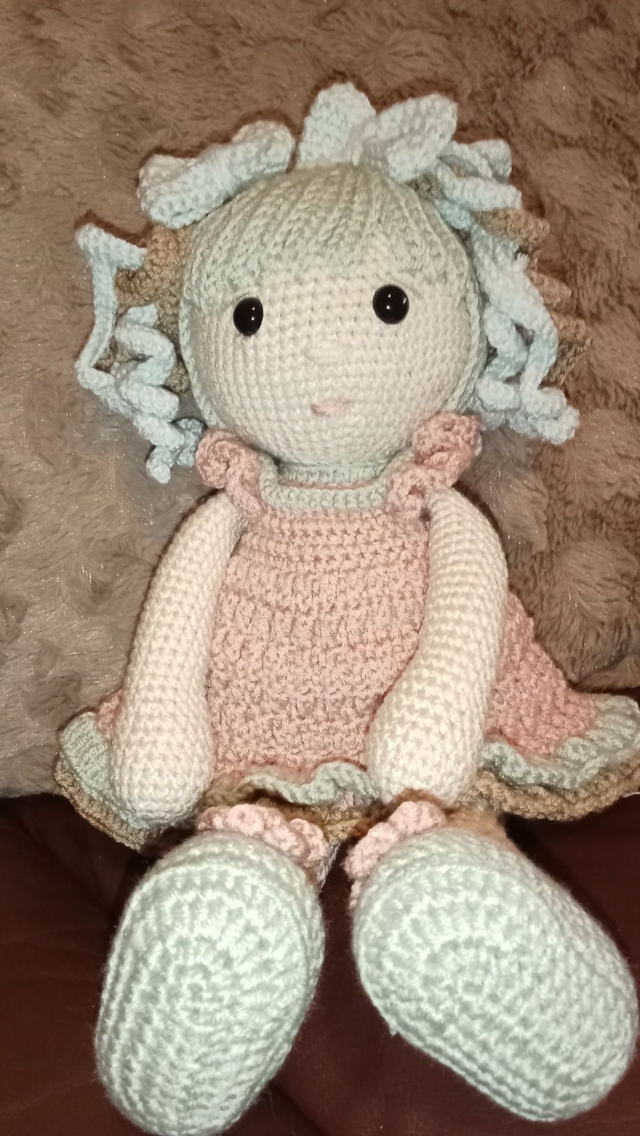 Boneca crochê artesanal