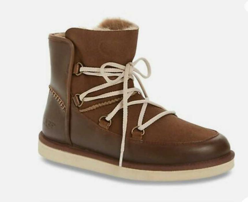 UGG  LEATHER/Угги /мужские/ чоловічі/MOCCASIN BOOTS Сапоги/Ботинки