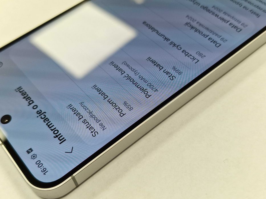 Samsung Galaxy S24 FE 5G/ 8GB/ 128GB/ Mint/ Grade A/ + ładowarka