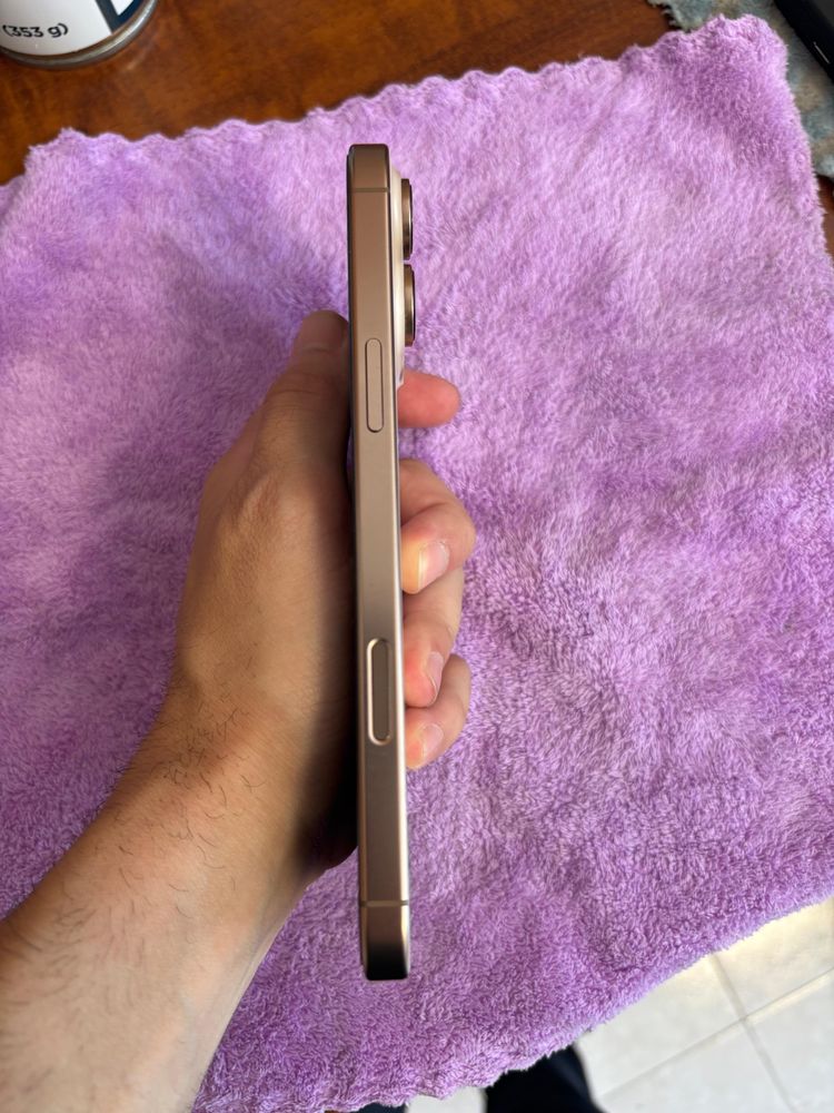 Iphone 16 pro max titanio deserto 256GB Troco