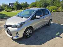 Toyota Yaris 2016, pierwsza rejestracja 2017, niski przebieg, automat