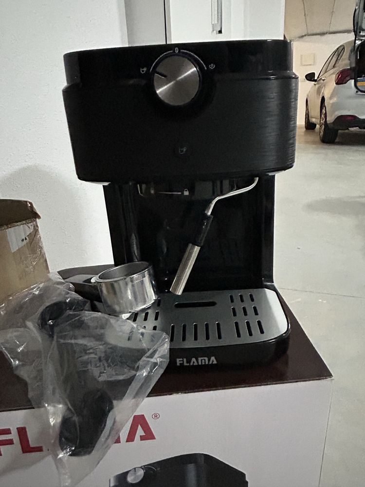 Maquina cafe flama