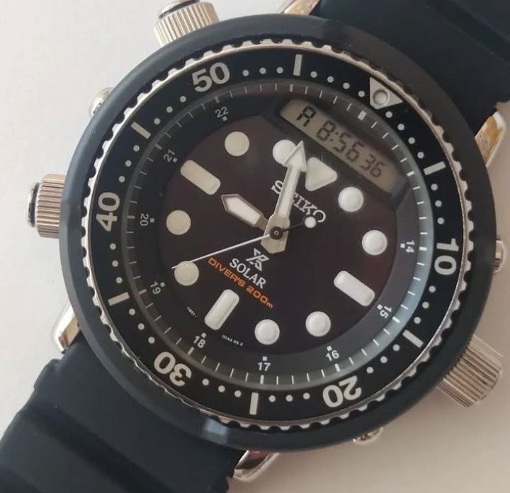 Seiko Prospex "Arnie" Re-Issue Solar Diver 200M SNJ025P1 (48 mm)