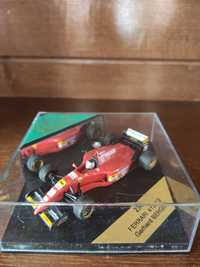 Carro Coleção HERITAGE Ferrari 412 T2 1995 - Gerhard Berger #28 - Novo