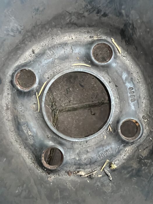 Диски металеві поштучно один диск R 15 розболтовка 4/100 Opel Daewoo