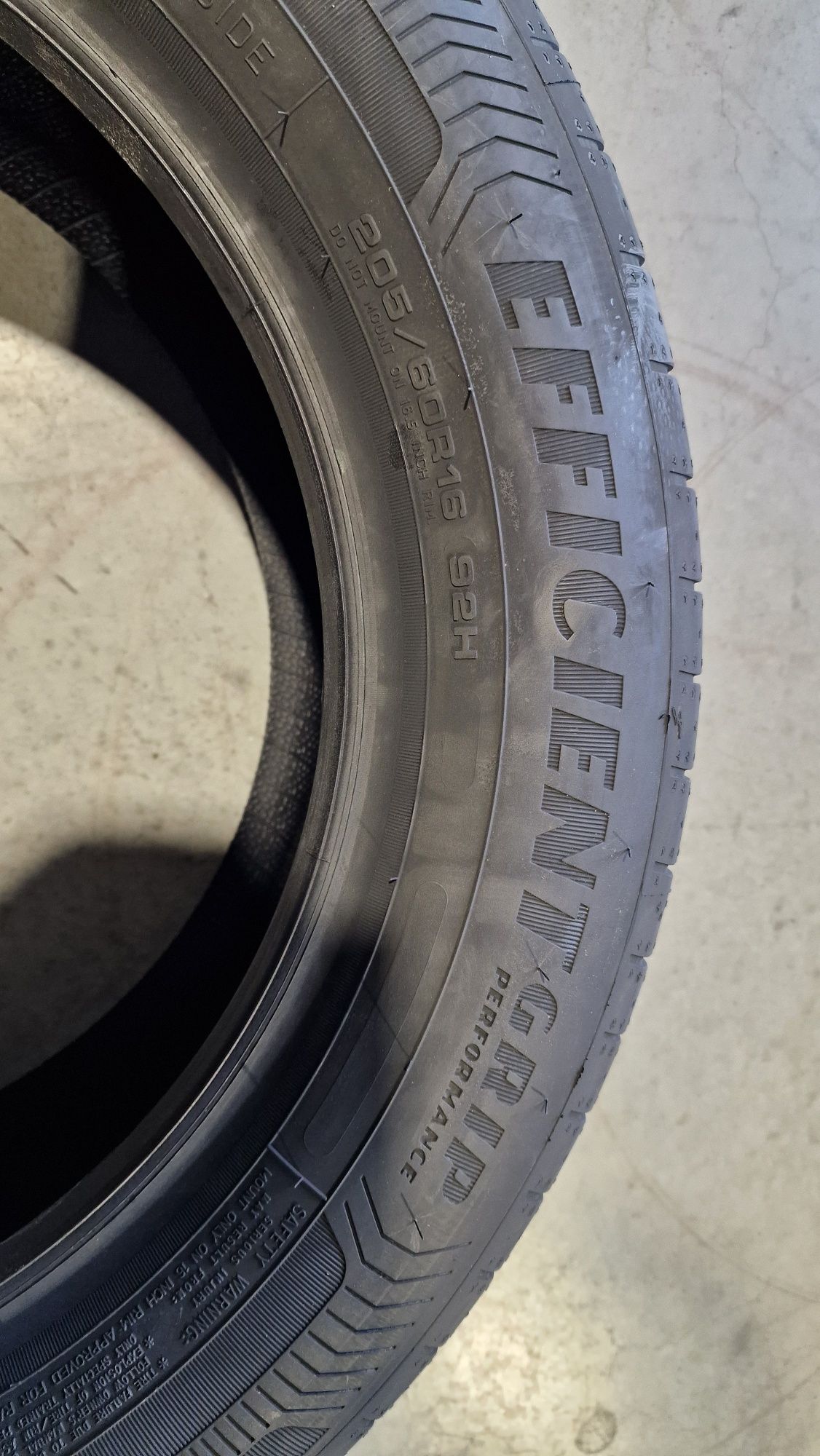 Nowe Opony Letnie Goodyear EfficentGrip Performance 92H 205/60R16 2024