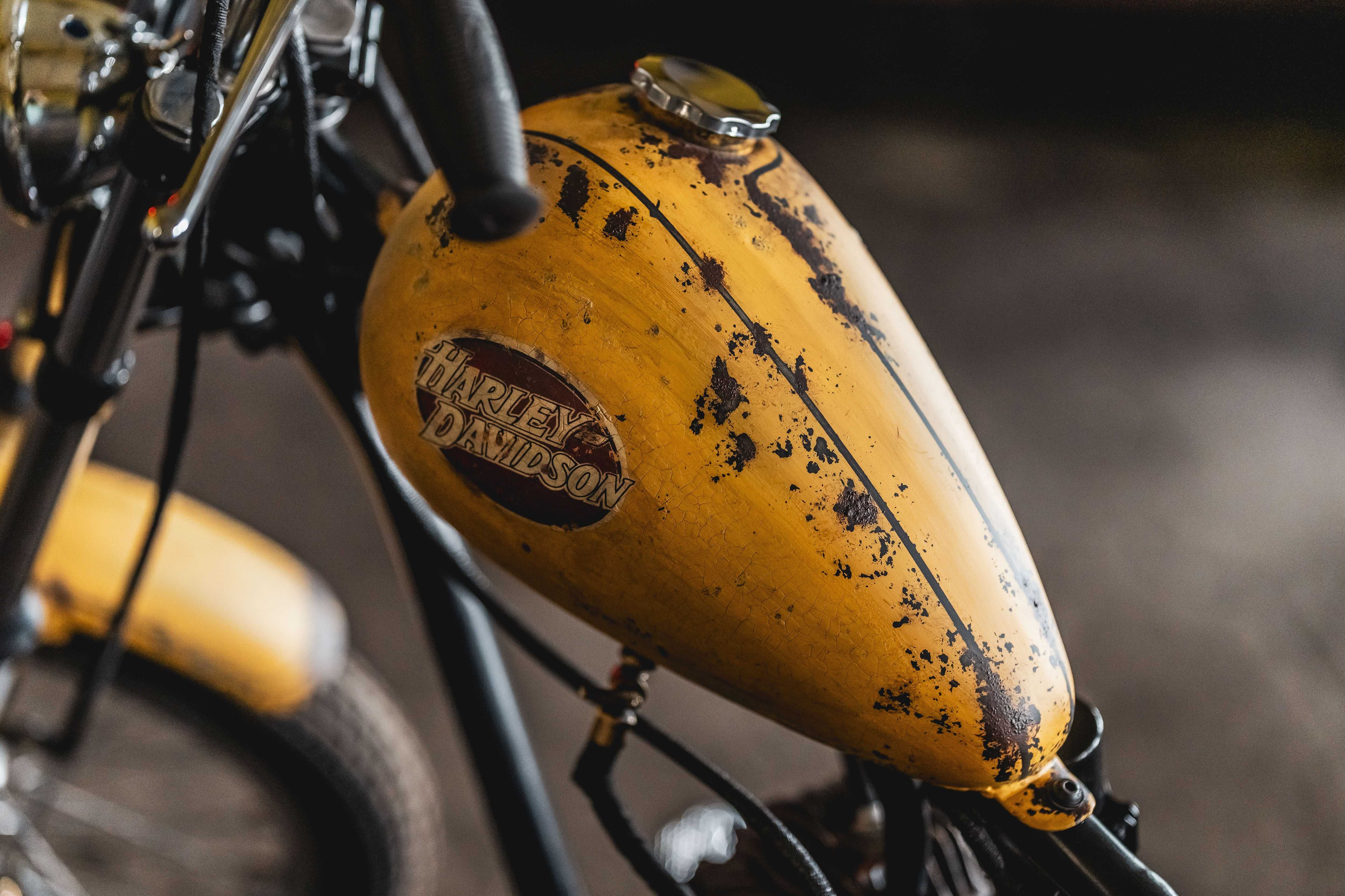 Harley Davidson WL Custom OldBanana WLA Chopper