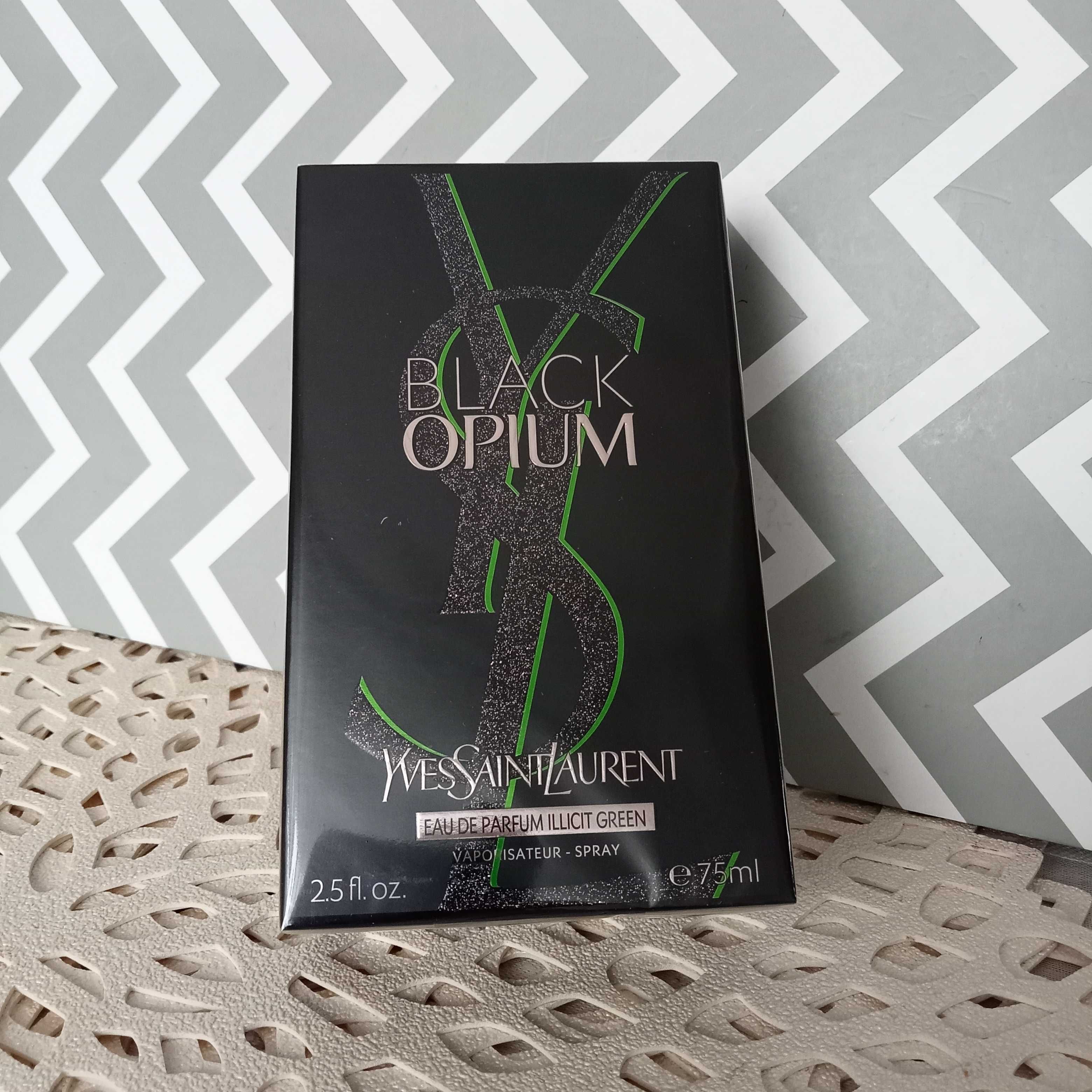 YSL Black Opium Illicit Green woda perfumowana 75ml