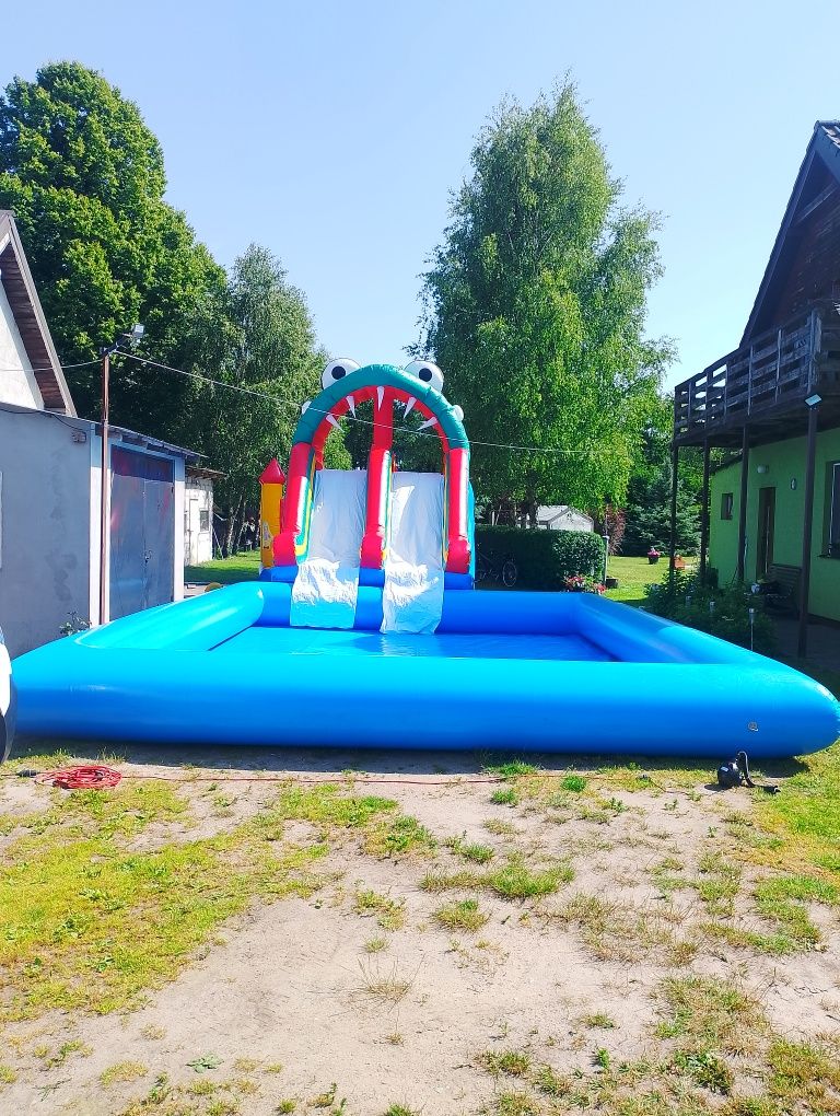 Zamek Dmuchany zjeżdżalnia basen Nowy !!!