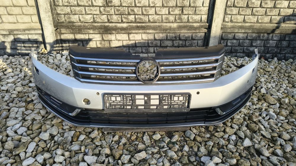 Zderzak przedni spryskiwacze + 4xParktronic VW Passat B7 3aa 11- LA7W