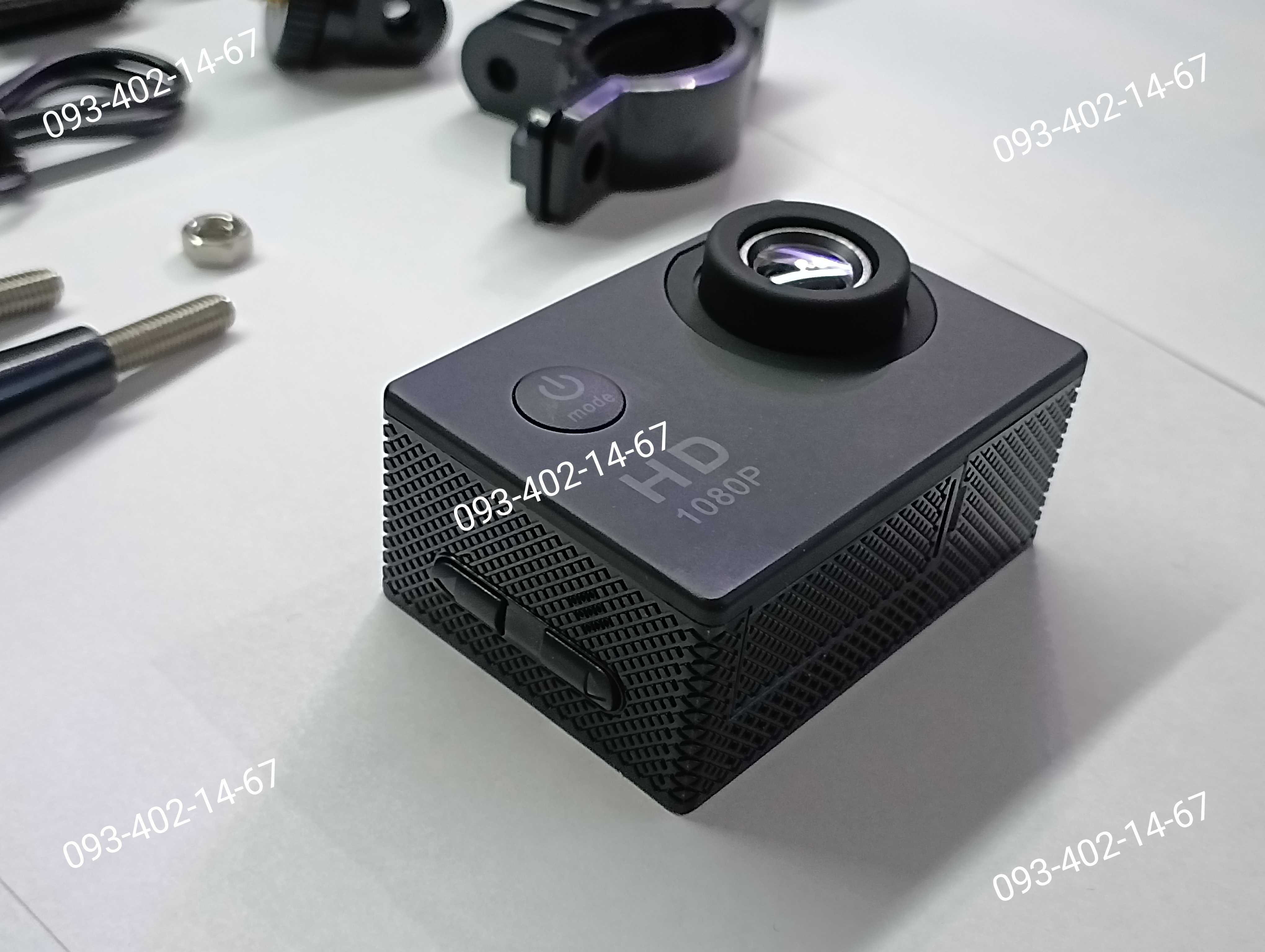 Водонепроникна екшн камера A7 Sports Cam 1080p з кріпленням на шолом