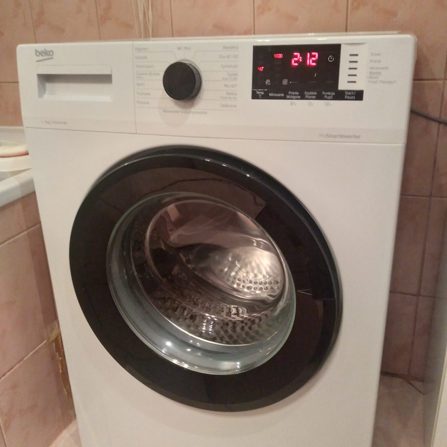 Pralka Beko na gwarancji