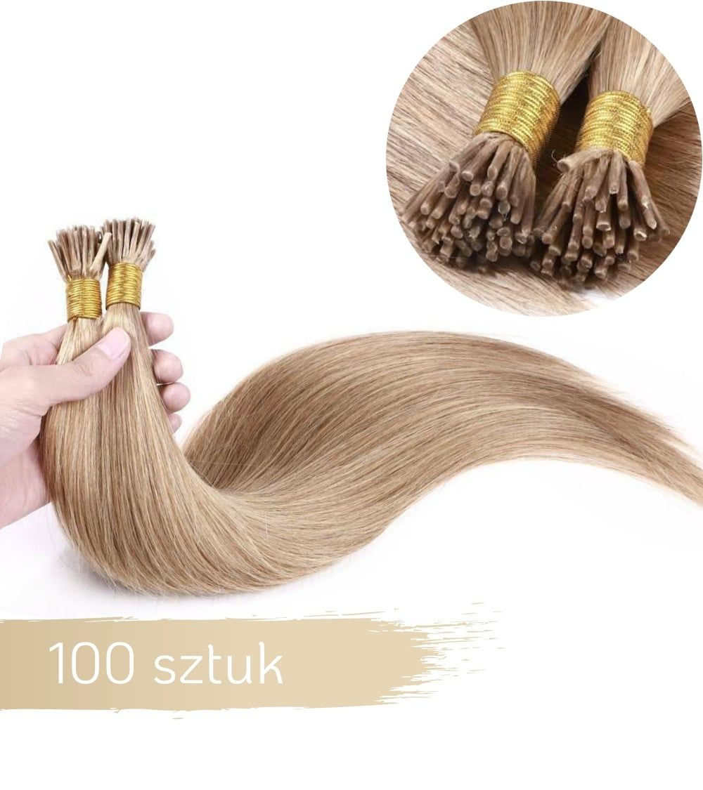 Naturalne włosy - pasemka do przedłużania - Remy Ringi 65cm 0,5grama