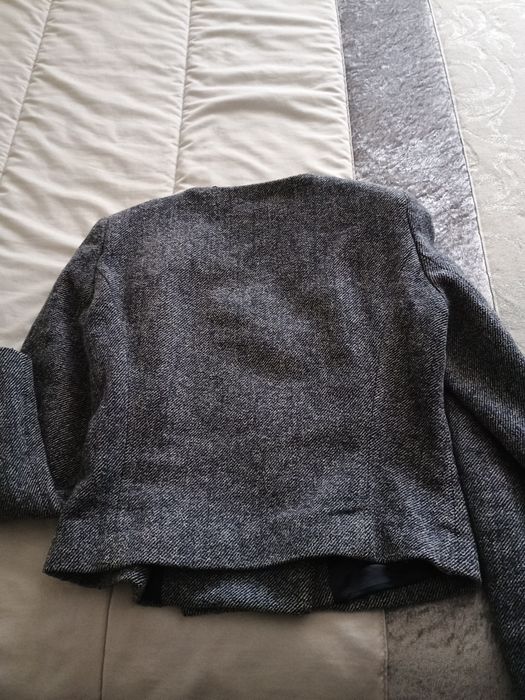 Casaco fazenda com botões