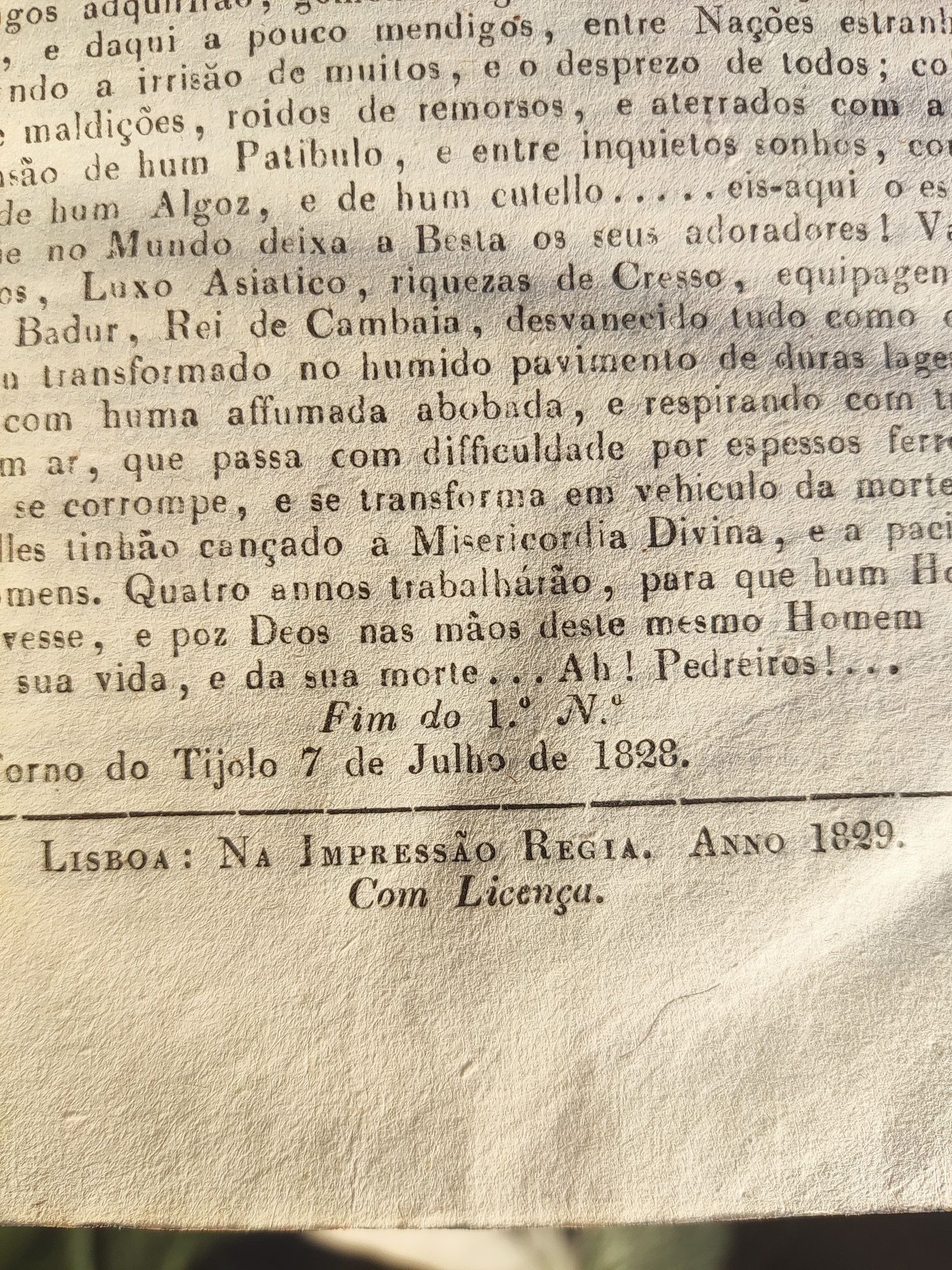 A besta esfolada - Jose Agostinho Macedo 1829