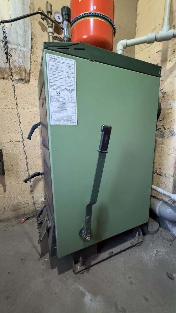 Твердопаливний котел SAS UWG 12 KW