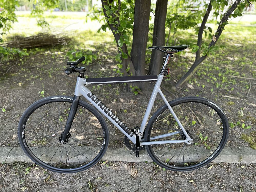 OSTRE KOŁO, FIXED GEAR, Kolarzówka, alu carbon 56cm