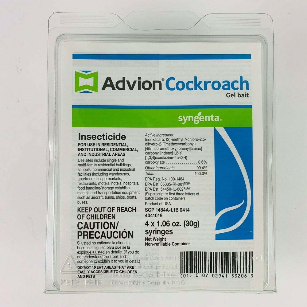 Гель Dupont Advion Cockroach Gel Syngenta. Лучшее средство от таракано