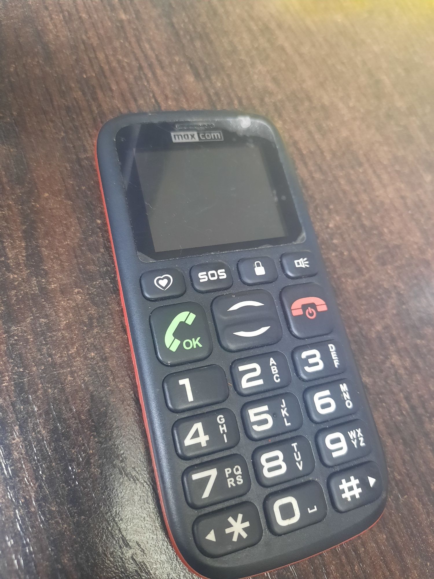 Telefon MAXCOM MM428 Czarny