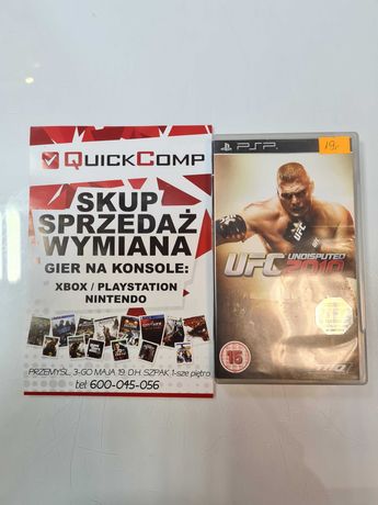 Gra Playstation Portable PSP UFC 2010 Undisputed Gwarancja 1 Rok