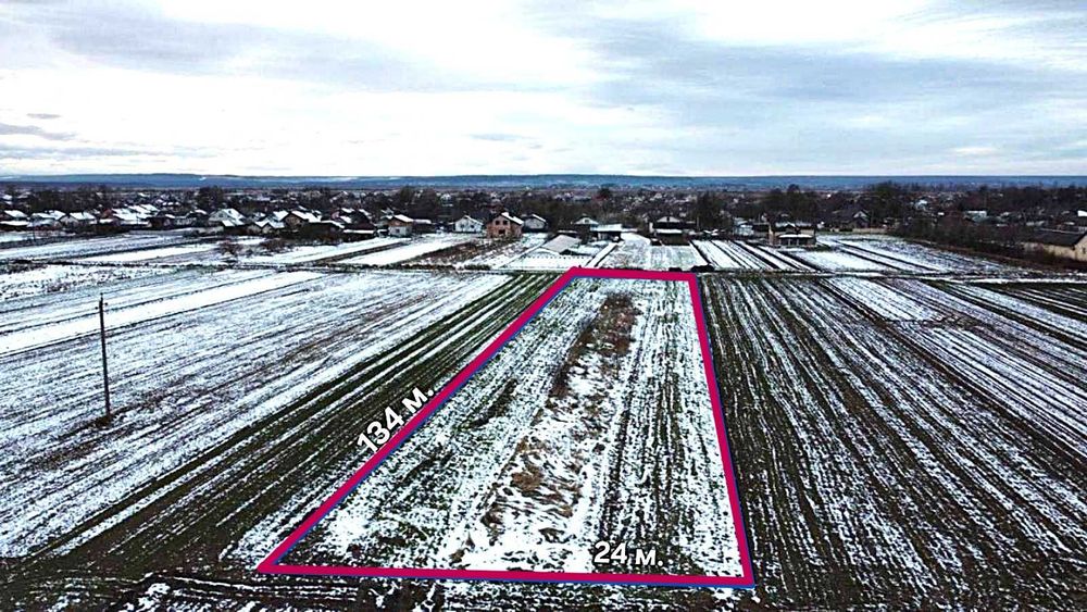 ТЕРМІНОВО! Продаж ділянки сг 30 сот, Радча, світло, газ, будинки, торг