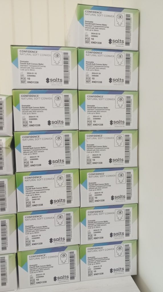 Worki stomijne 130 szt SALTS XND1338 Confidence Natural Soft Convex