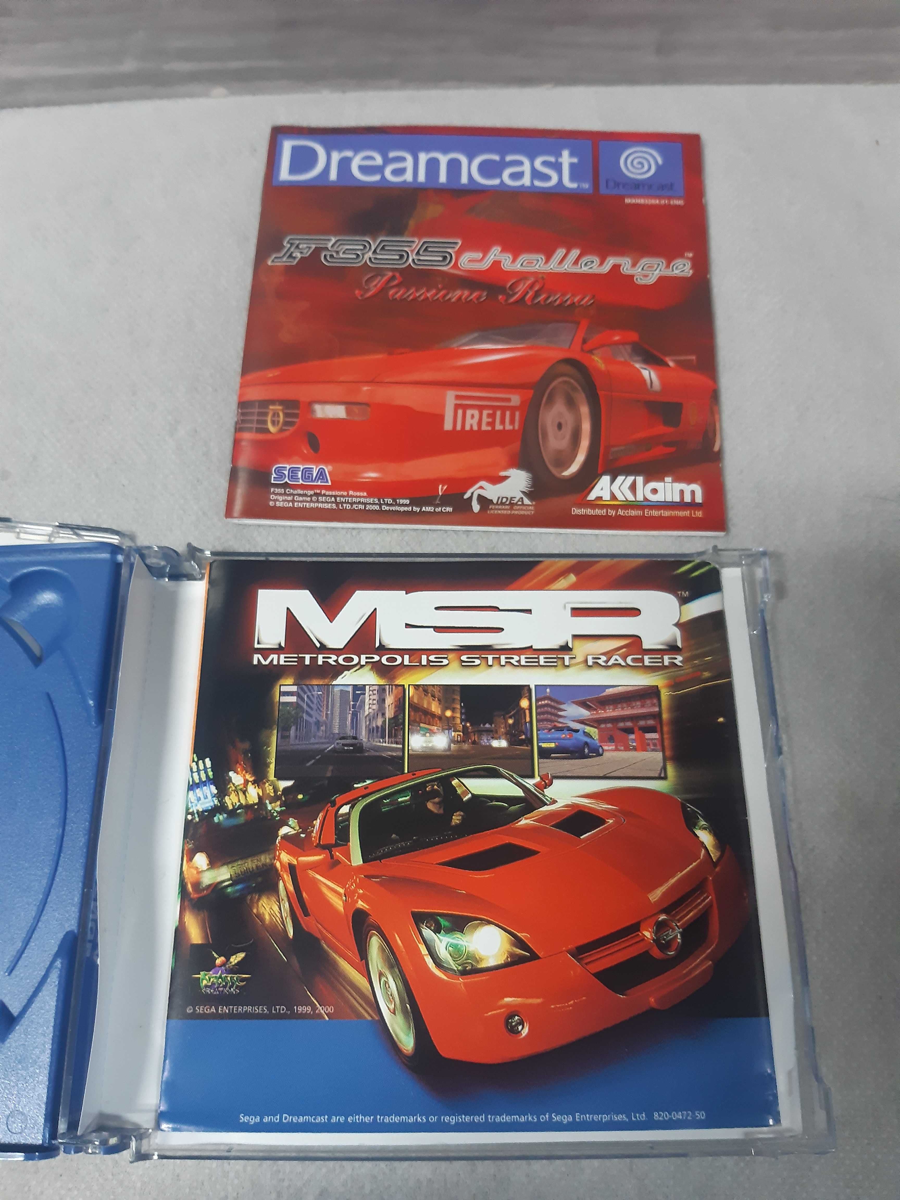 Jogo Sega Dreamcast F355 Challenge Passione Rossa