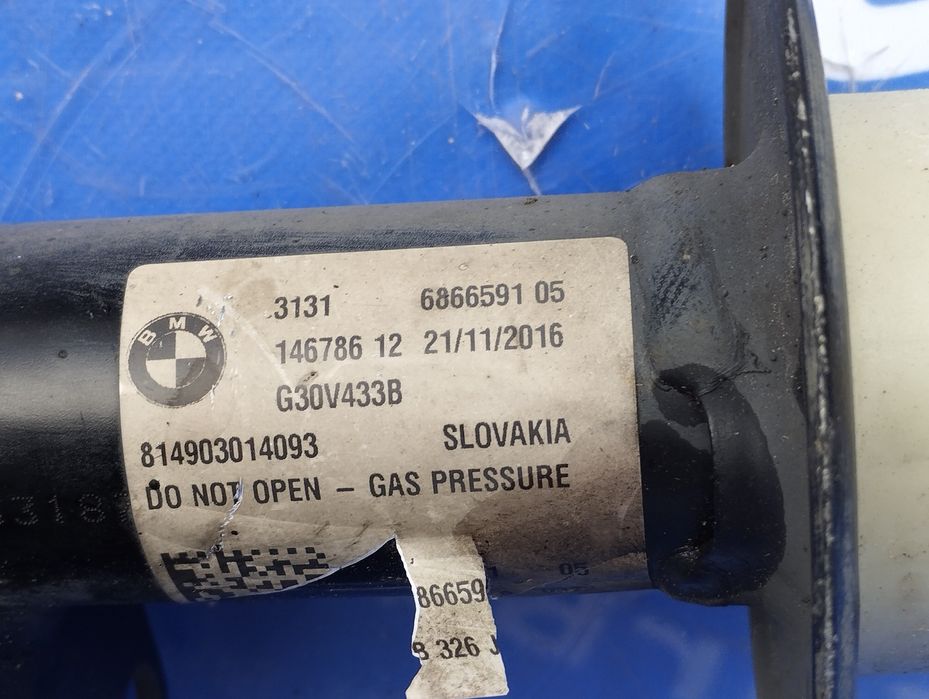 Амортизатор підвіски передній лівий BMW 5 G30 Разборка БМВ 5 Г30