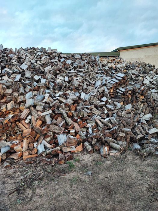 Drewno opałowe pocięte Brzoza i Olszyna Sezonowane 2 Lata