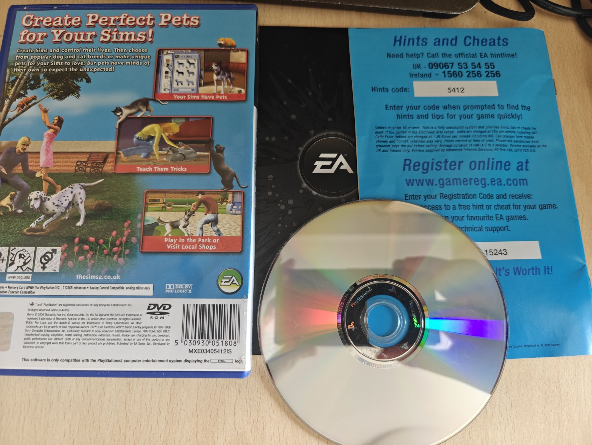 The Sims 2 pets - PS2