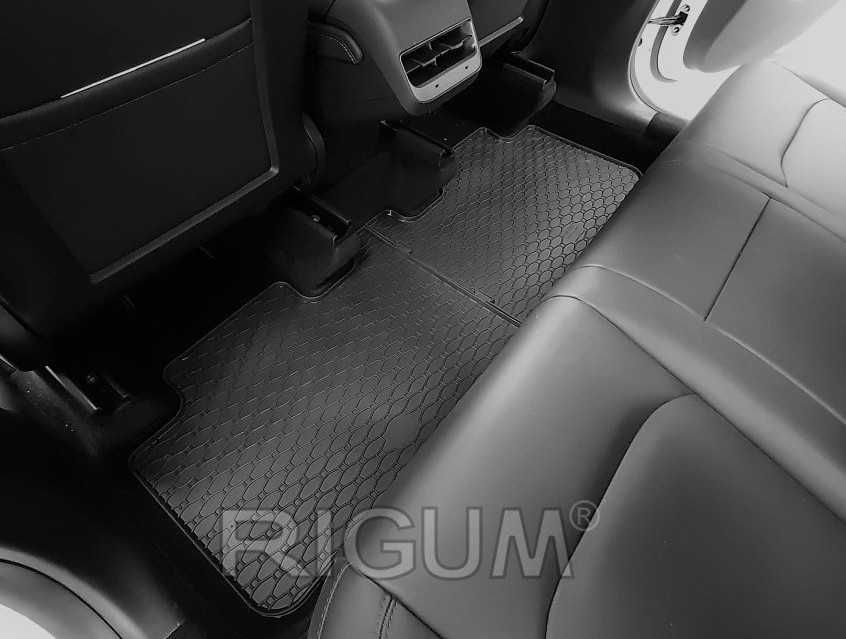 Автоковрики Tesla Model Y | Гумові резинові коврики в салон Тесла У