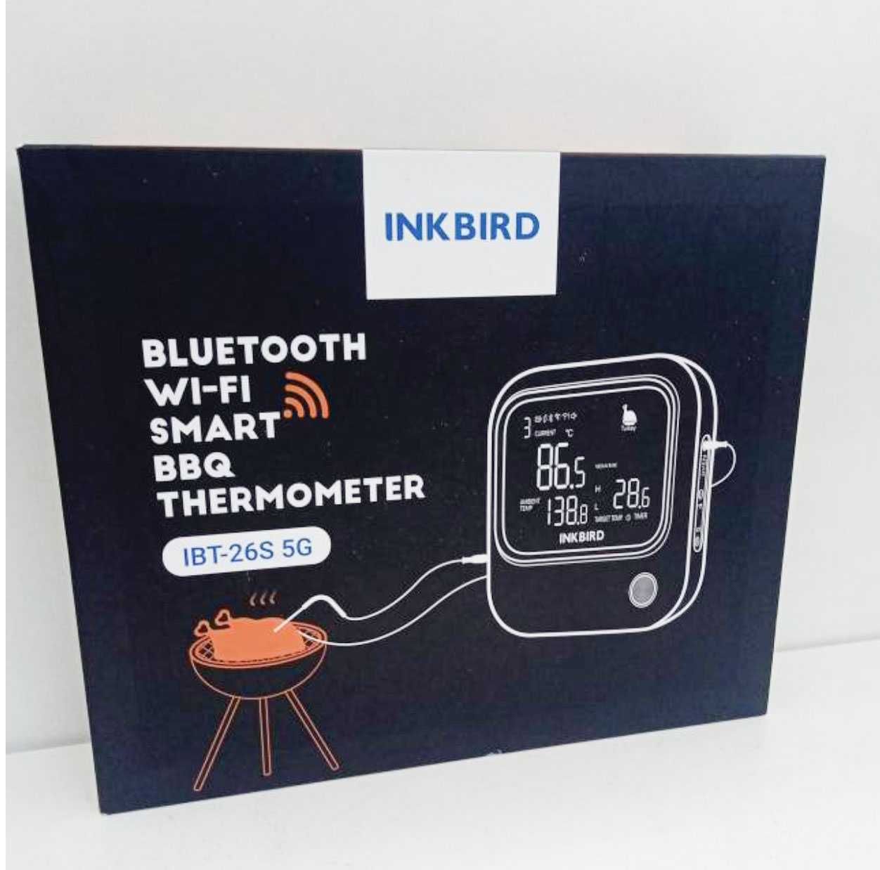BBQ термометр Inkbird IBT-26S 5G цифровий із Bluetooth та Wi-Fi
