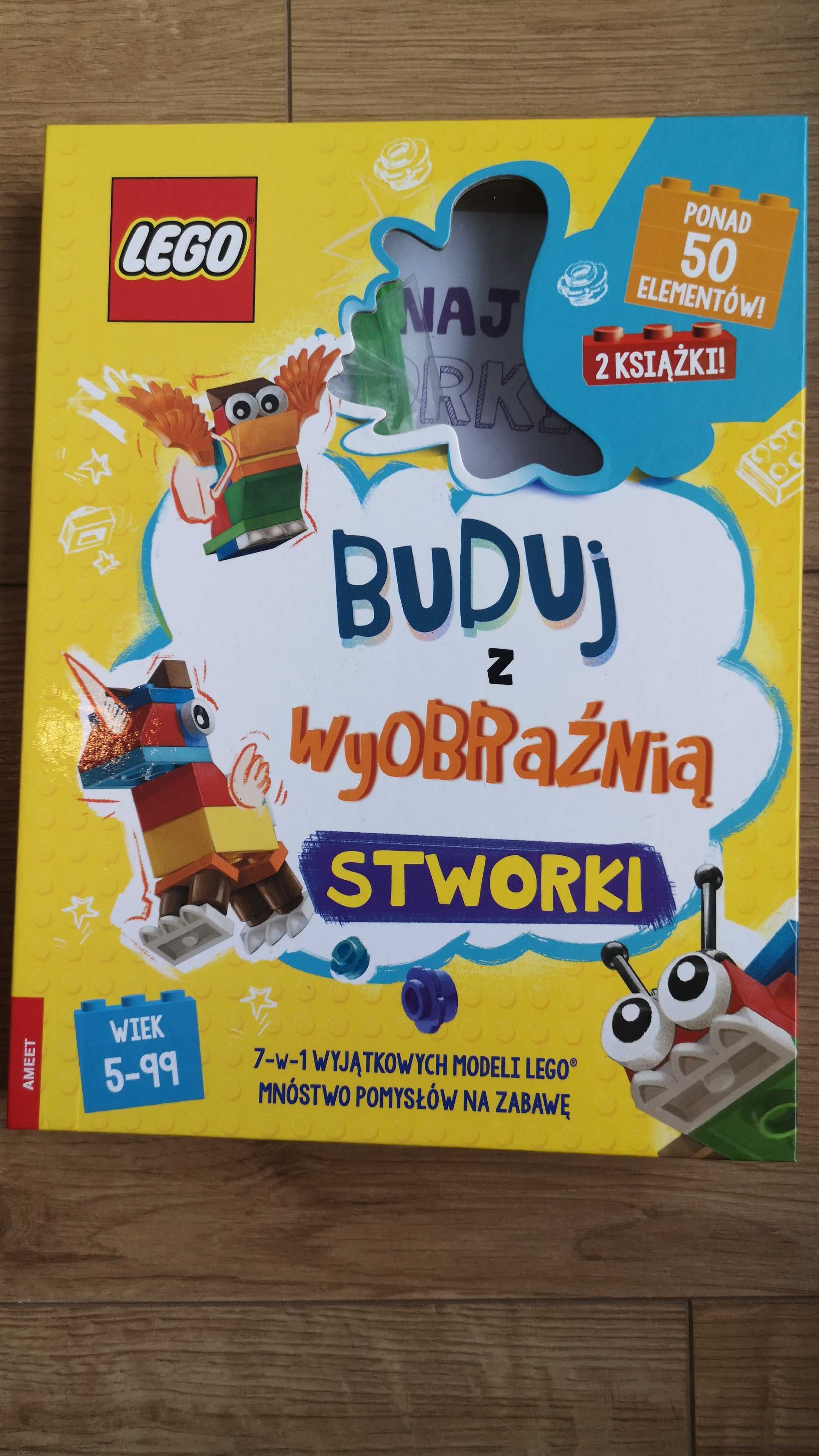 Klocki lego Buduj z wyobraźnią Stworki