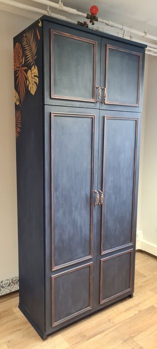 Szafa z Liśćmi Shabby Chic