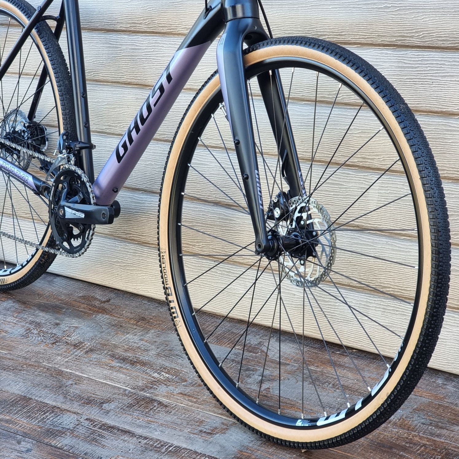 28 GHOST ROAD RAGE GRAVEL Вилка Carbon. Boost. Shimano SORA DISC L XL