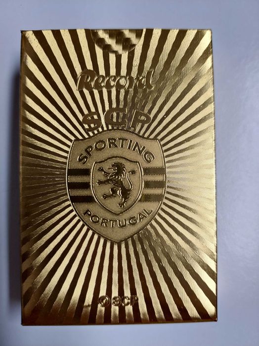 Colecção Cartas Futebol Ouro e Prata S.C.P