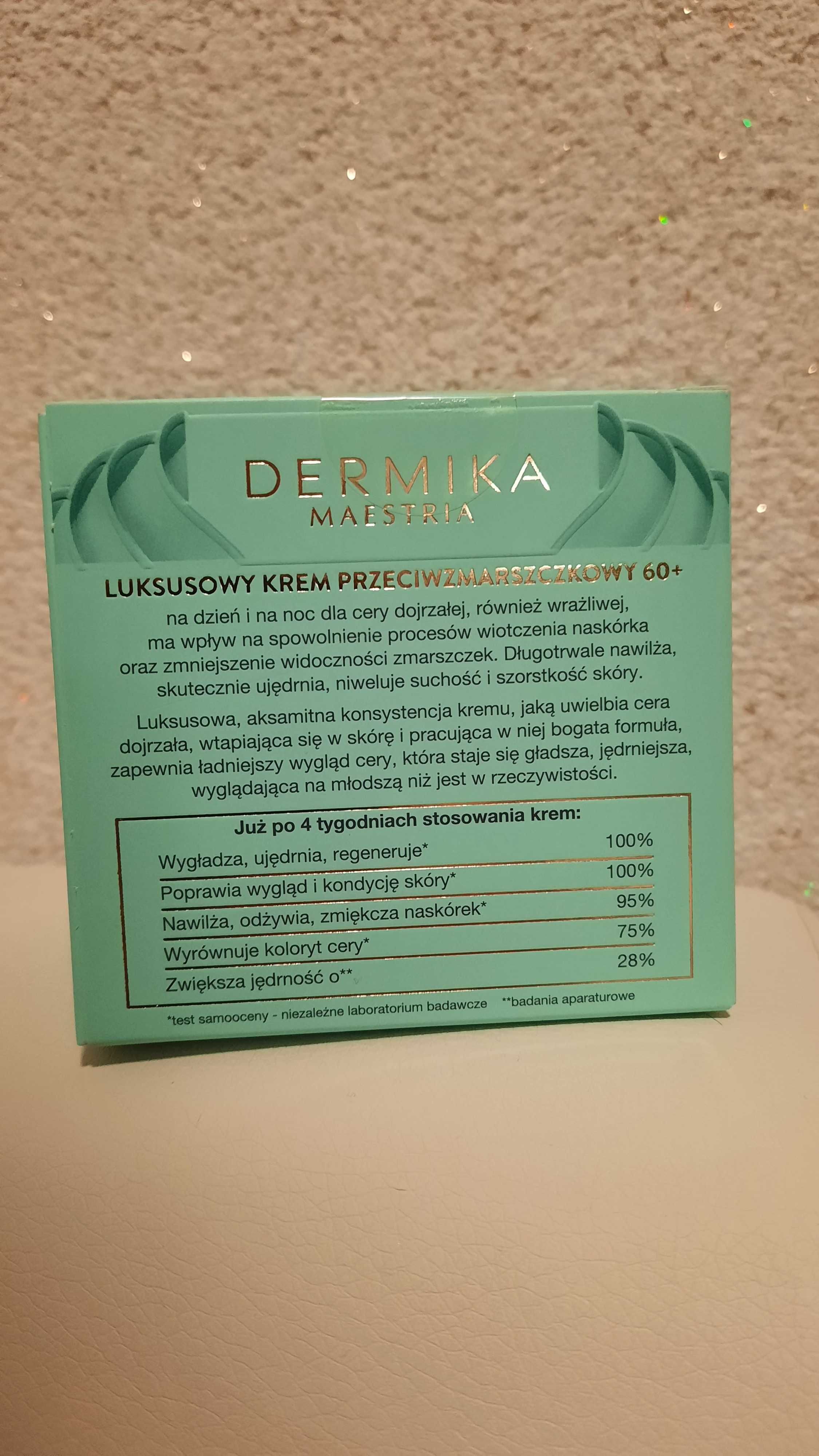 Dermika Maestria Luksusowy krem przeciwzmarszczkowy 60+