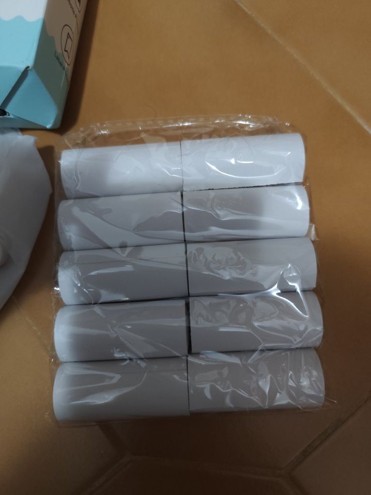 Mini impressora térmica+10 rolos