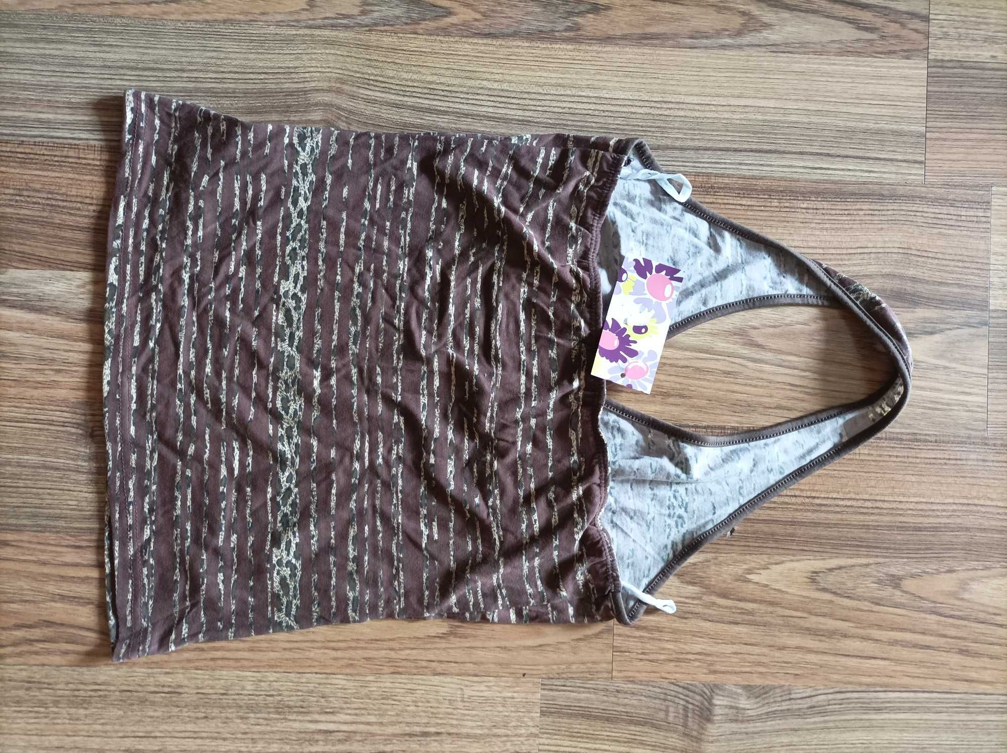 Top brązowy rozm M/L Nowy