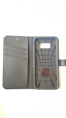 S8 plus etui Spigen Wallet S czarny nowy do Samsunga S8+